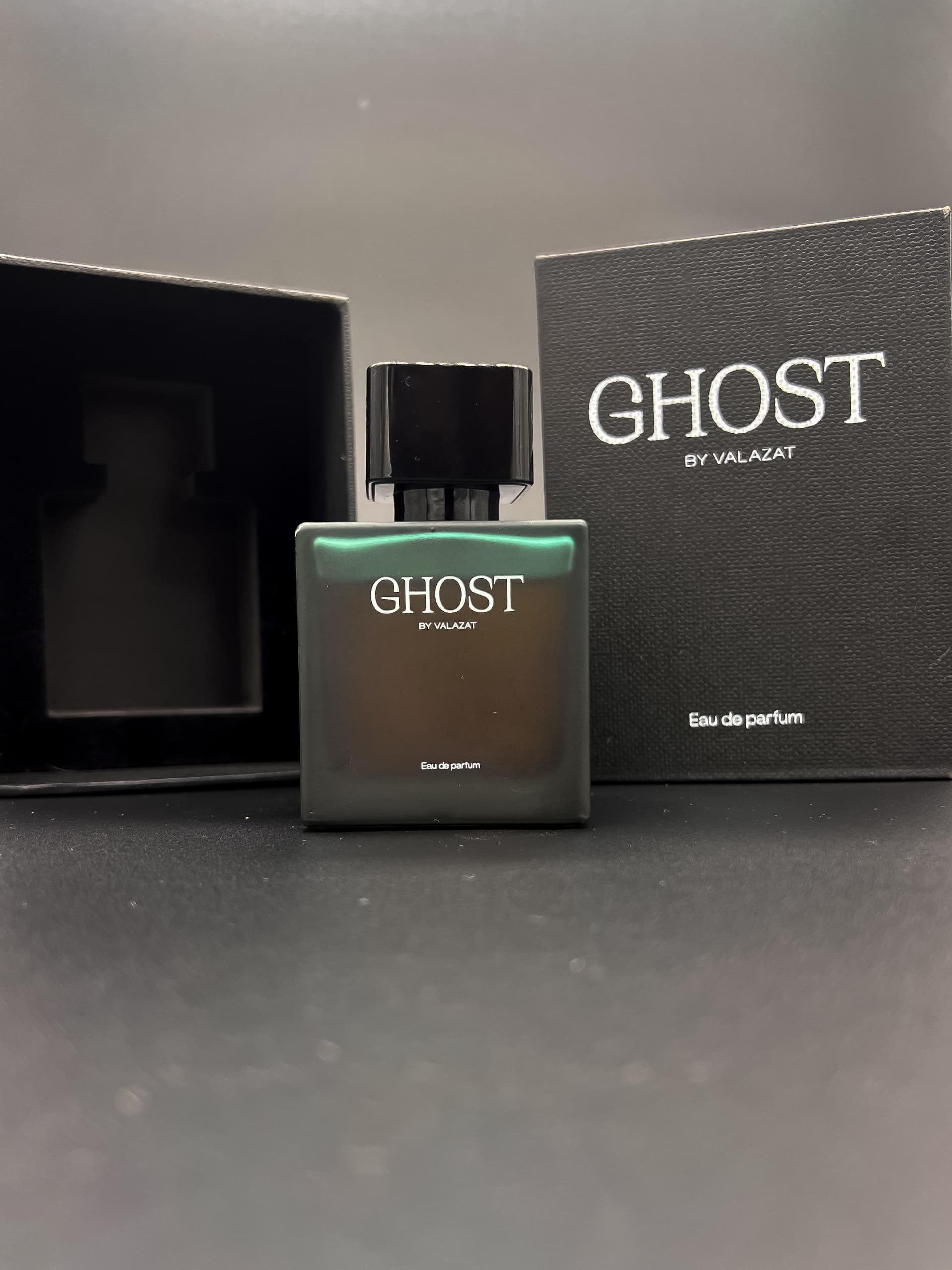 "GHOST perfume lasts all day"